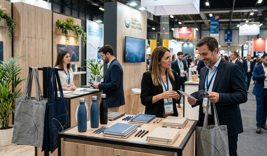 Qué regalar en una feria: guía completa de merchandising que atrae visitas y genera recuerdo de marca